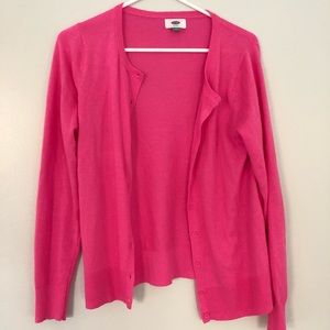 Old Navy Pink Cardigan